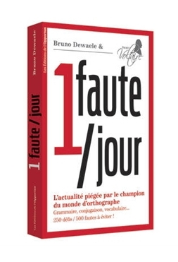 Une faute par jour - le livre officiel 2014