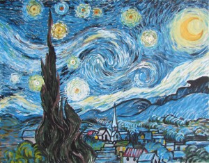 La Nuit étoilée de Vincent Van Gogh (1889)