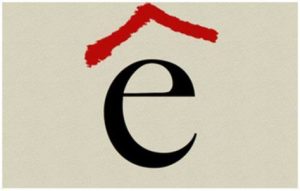 "e" avec un accent circonflexe