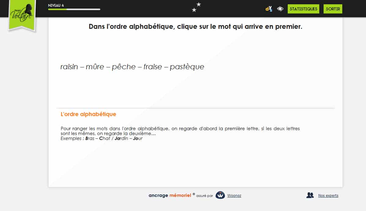 exemple de screenshot