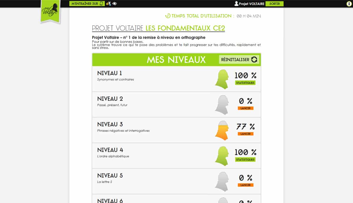 exemple de screenshot