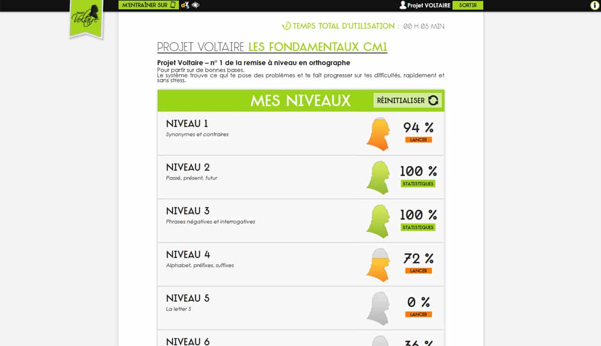 exemple de screenshot