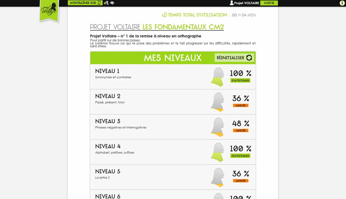 exemple de screenshot