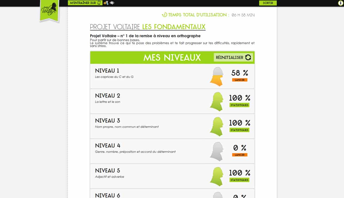 exemple de screenshot