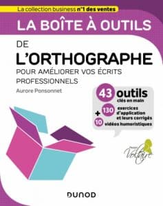 Couverture La Boîte à outils de l’orthographe