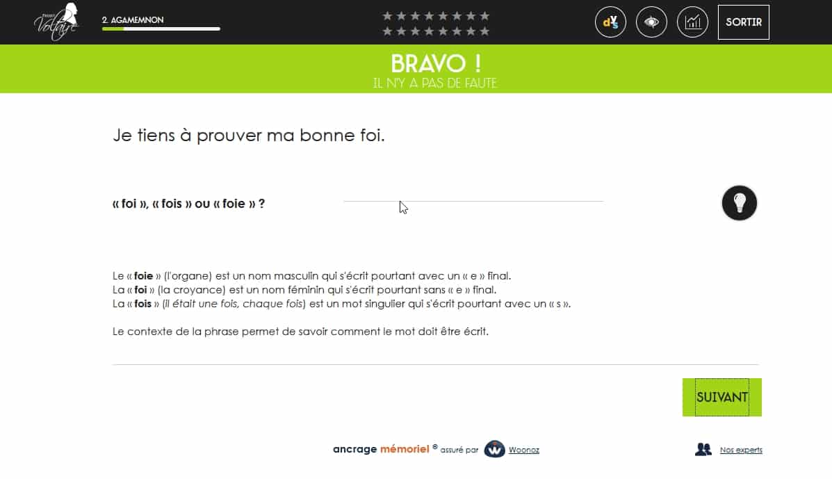 exemple de screenshot