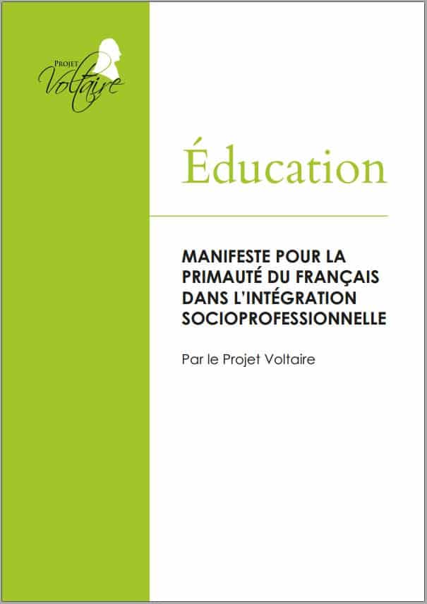 Manifeste Voltaire