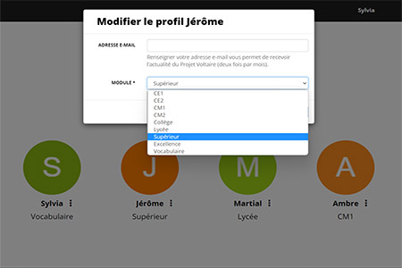 exemple de screenshot