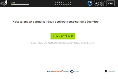 exemple de screenshot