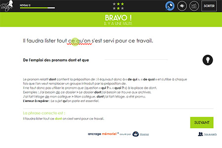exemple de screenshot