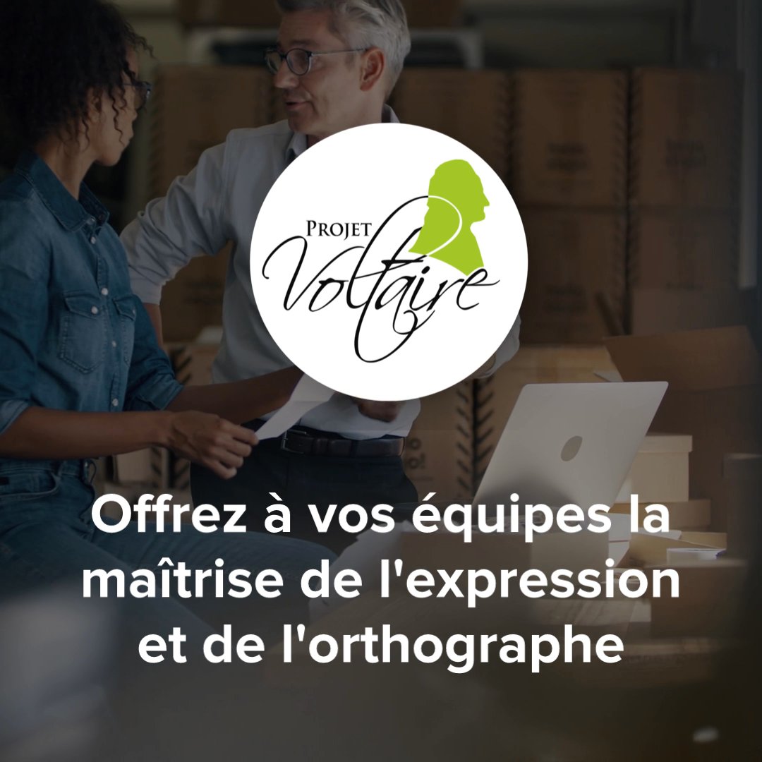 L'accompagnement Projet Voltaire pour les entreprises